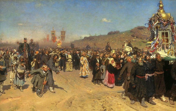 Репин Илья Ефимович, Крестный ход в Курской губернии (1880—1883 гг.).