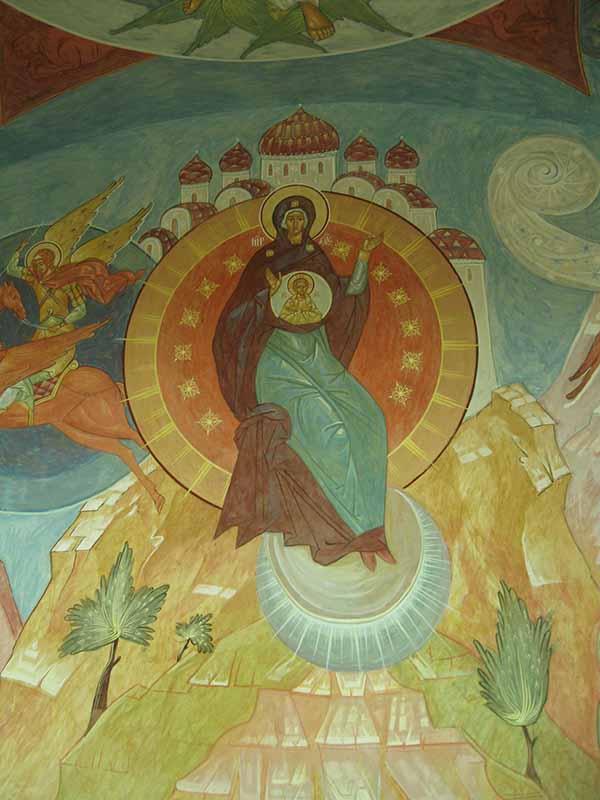 Православные Иконы. Икона Богородицы «Дева-Матерь».