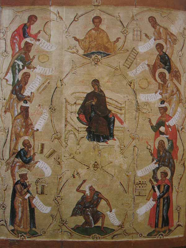 Православные Иконы. Икона Богородицы «Дева-Матерь».