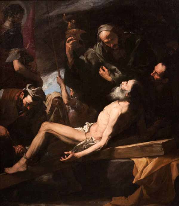 Мученичество святого апостола Андрея. Хосе Де Рибера. 1628.
