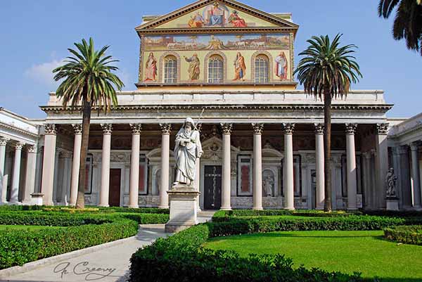 Базилика святого апостола Павла в Риме.