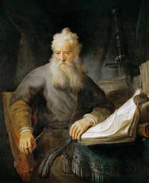 Апостол Павел. Рембрандт. 1606-1669 гг.