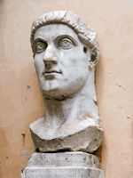 Rome Capitole Statue Constantin